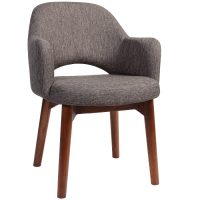 Albany Arm Chair - Timber Base