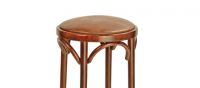 Bentwood Stool 800H Stained