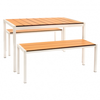 Piano Bar Set (2400 x 900) Outdoor Table and Bench