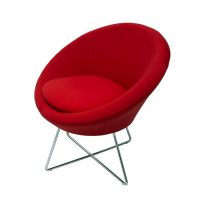 Splash Cone Chair - Chrome cross base wholesale club
