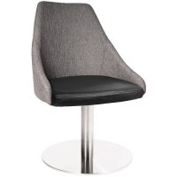 Sweden Chair - Disc Base - Stainless Steel