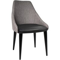 Sweden Chair - Metal Base Black Dining Chair