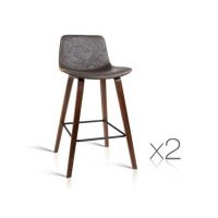 Wentworth Stool (dark grey, stools with backs)