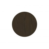 SM France Resin Table Top - Wenge, Round