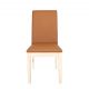 tan leather dining chairs