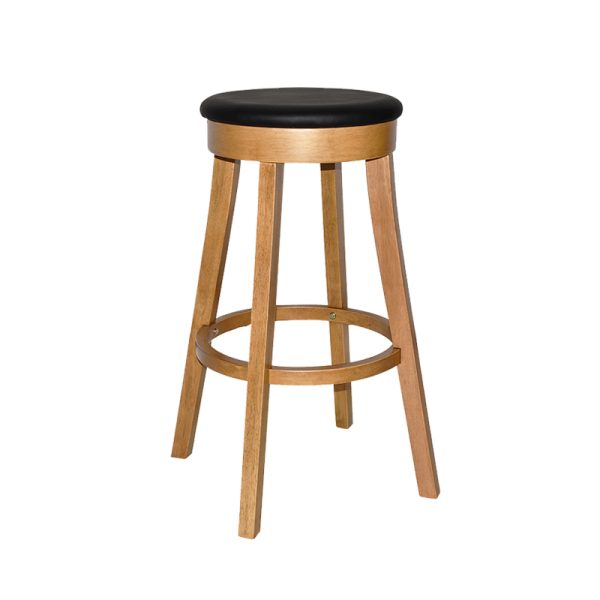 Upholstered Timber Stool