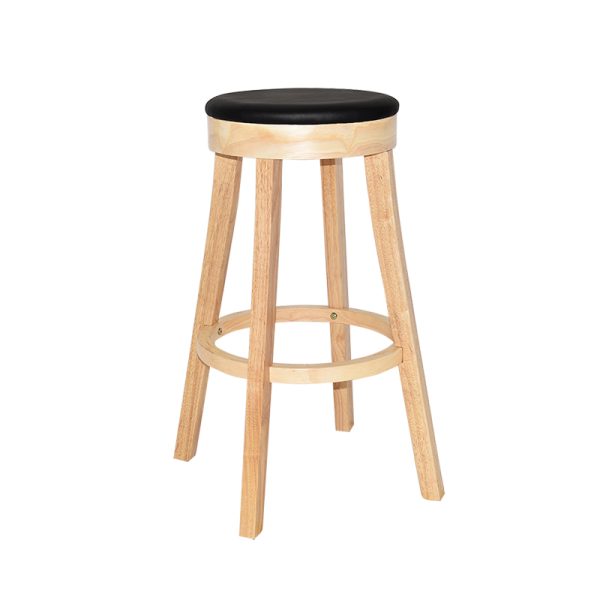 Upholstered Timber Stool
