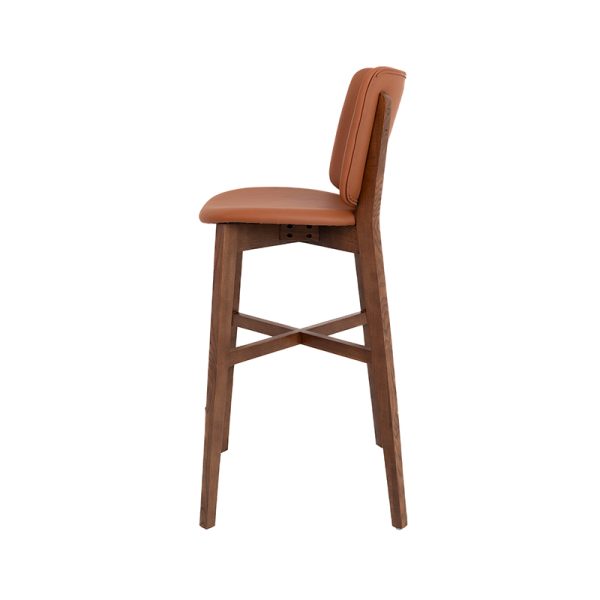 COMMERCIAL TIMBER DINING STOOL
