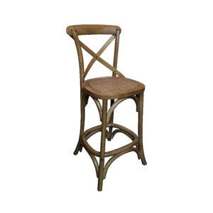 Cross Back Stool